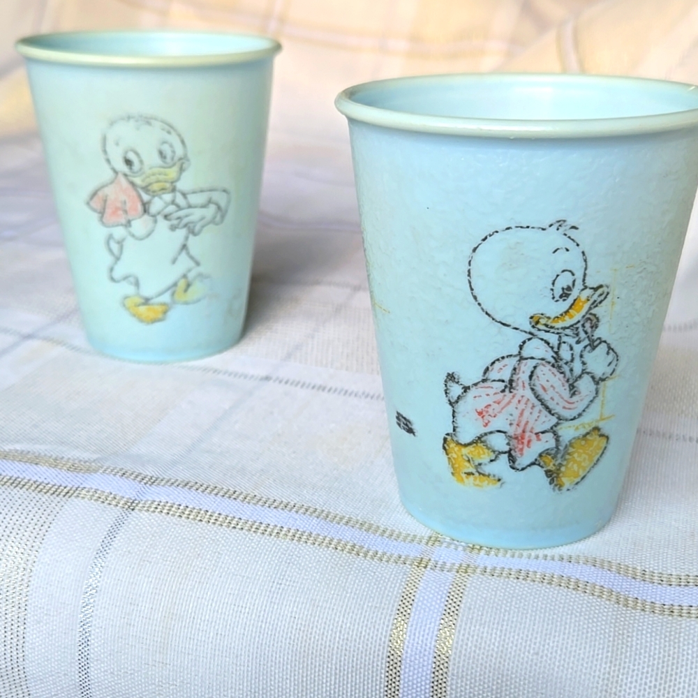 Disney Dewey, Huey, & Louie Blue Cups